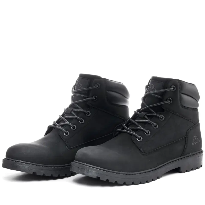 LOGO FILLMORE MD - Ankle Boots - Laced - Unisex - Black-Grey Dk