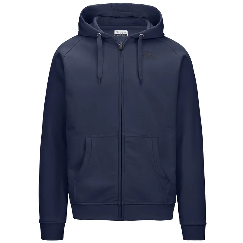 LOGO  JACK SLIM - Fleece - Hoodie Full Zip - Man - Blue Marine