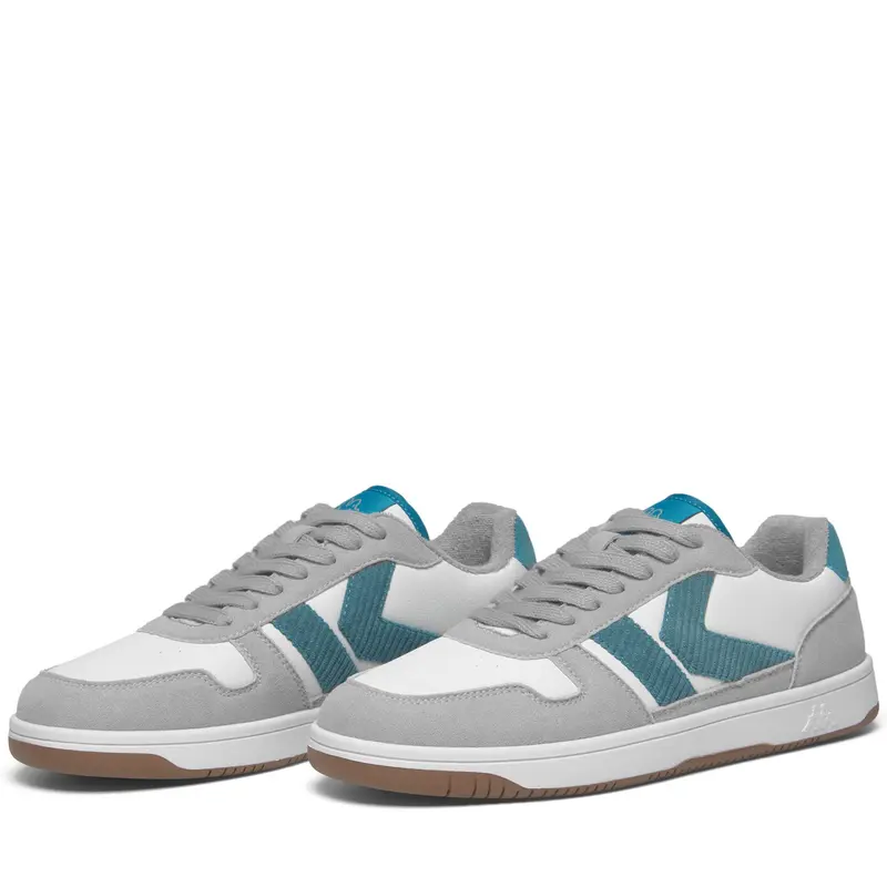 LOGO KARUSHI SURREAL - Sneakers - Low Cut - Unisex - White-Grey Block-Blue Harbor
