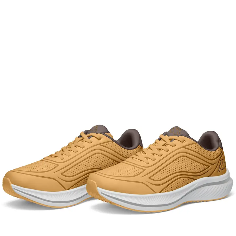 LOGO MALKING PU - Sneakers - Low Cut - Unisex - Brown Oak-Brown Martini
