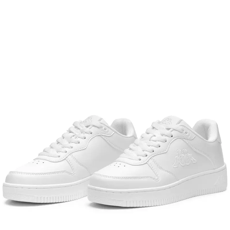 LOGO MASERTA 1.0 - Sneakers - Low Cut - Unisex - White-Grey Lt Lead