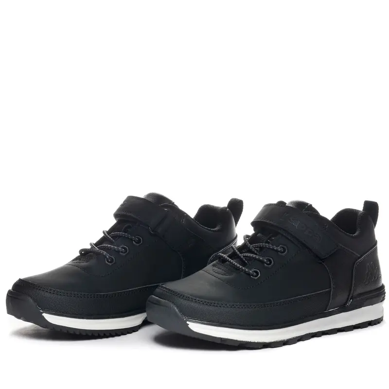 LOGO MONSI EV KID - Sneakers - Low Cut - Kid unisex - Black-White