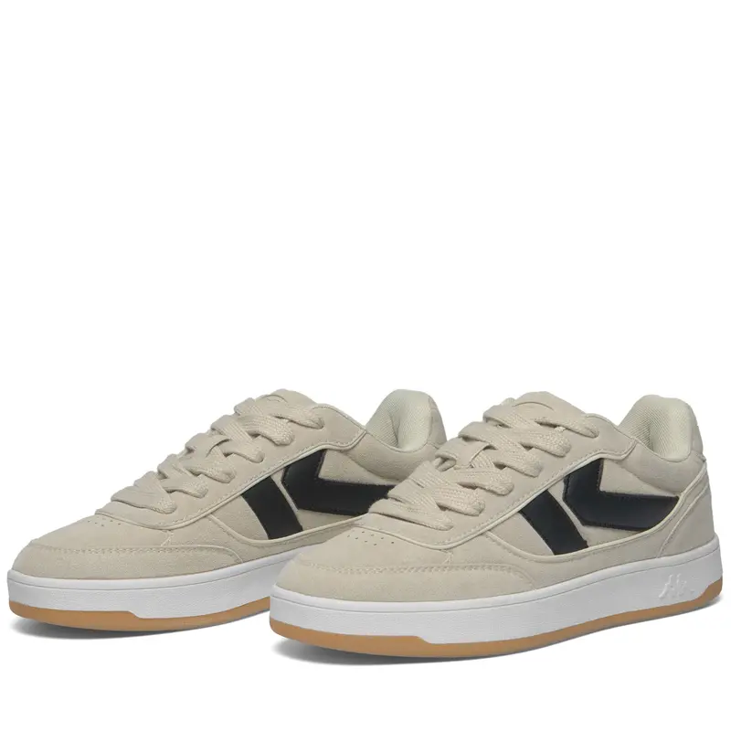 LOGO OLLIE - Sneakers - Low Cut - Unisex - White Asparagus-Black