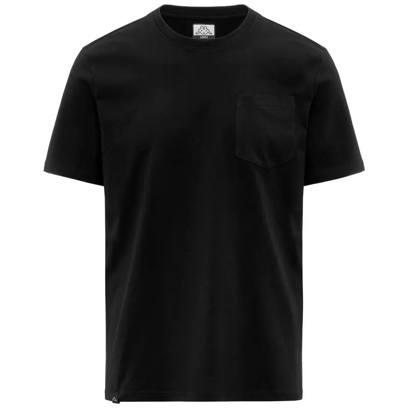 LOGO POCKET - T-Shirts & Top - T-Shirt - Man - Black