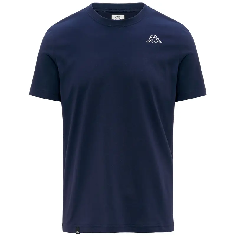 LOGO SPRINT - T-Shirts & Top - T-Shirt - Man - Blue Marine-White