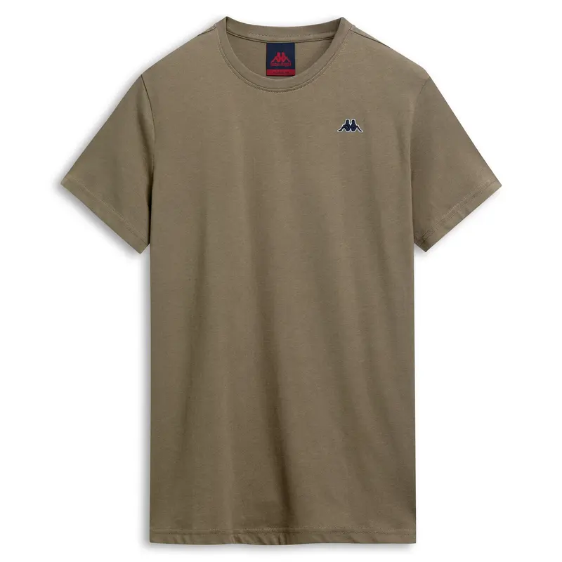 LUC - T-Shirts & Top - T-Shirt - Man - Green Aloe-Blue Navy