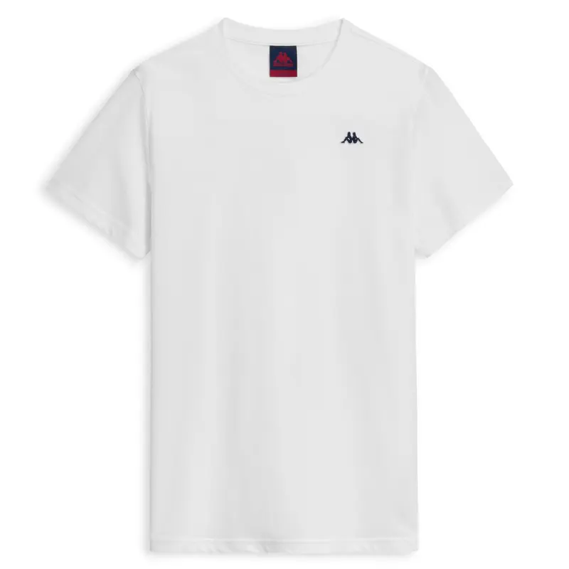 LUC - T-Shirts & Top - T-Shirt - Man - White-Blue Marine