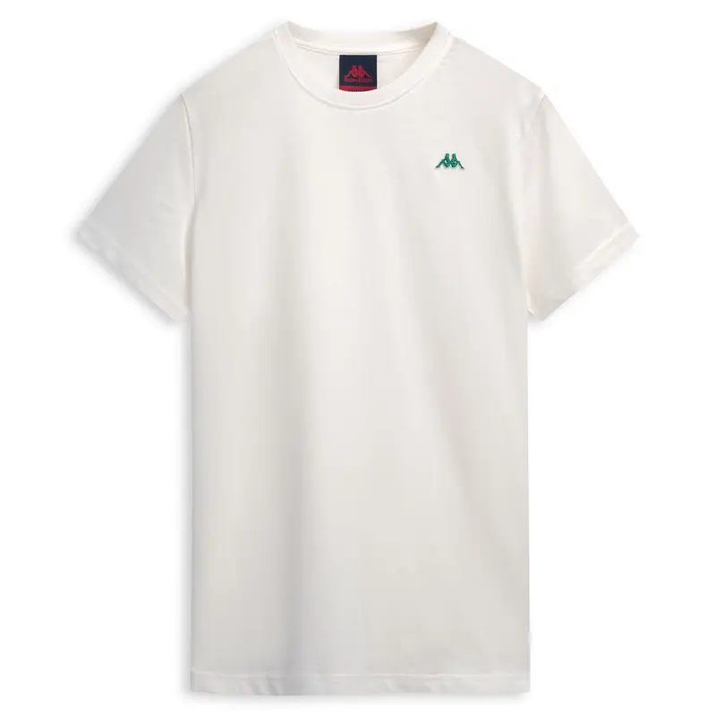 LUC - T-Shirts & Top - T-Shirt - Man - White Cloud-Green College