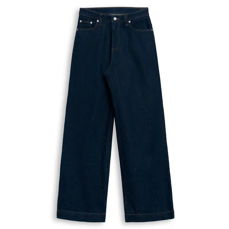 LYS - Pants - 5 Pockets - Woman - Blue Dk Denim