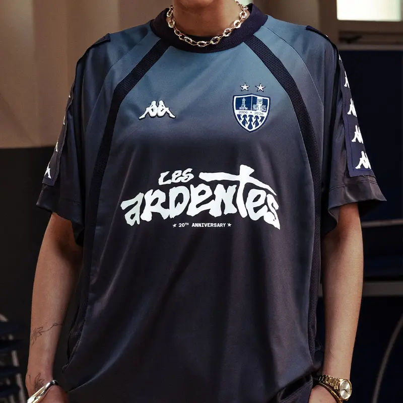 Maillot 20Th Anniversary Les Ardentes X Kappa Noir Unisexe