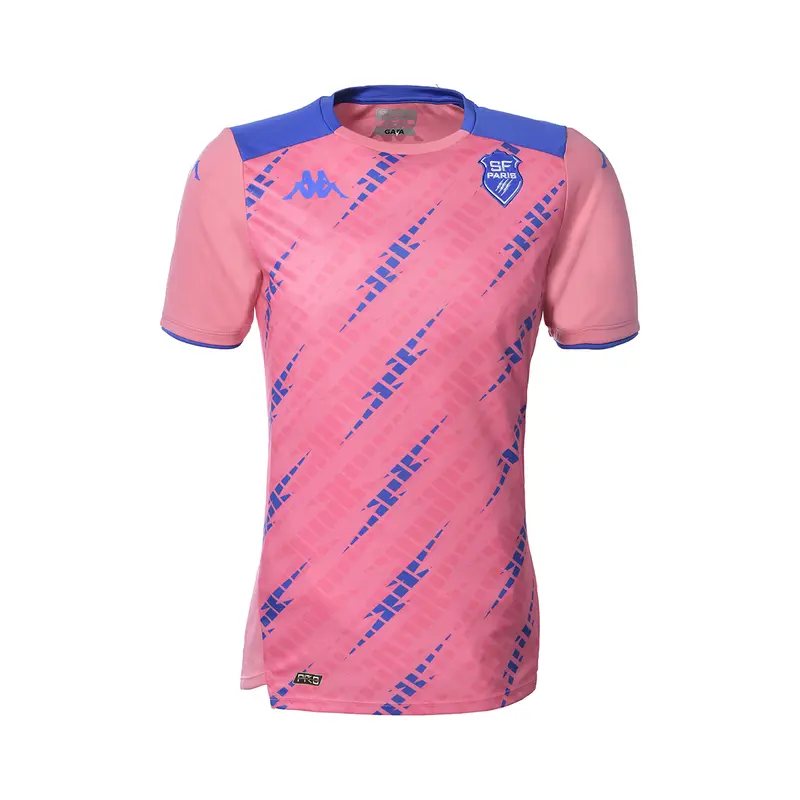 Maillot Aboupret Pro 5 Stade Français Paris Rose homme