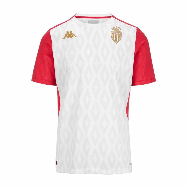 Maillot Aboupret Pro 8 AS Monaco 24/25 Blanc Enfant