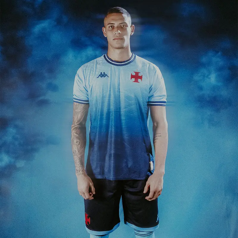 Maillot De Gardien Kombat Pro Third Vasco De Gama 25/26 Bleu Homme