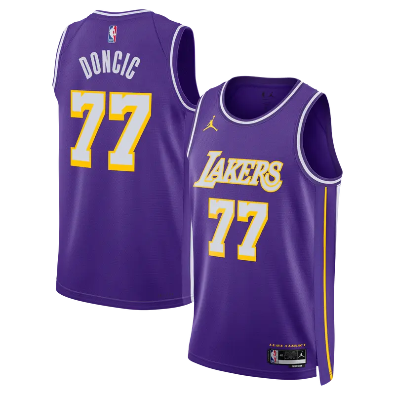 Maillot Enfant Jordan Statement Luka Doncic Los Angeles Lakers
