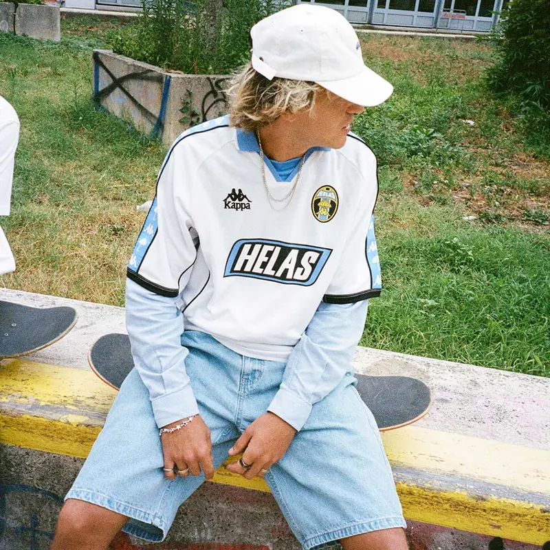 Maillot Garron Hélas Blanc Unisexe