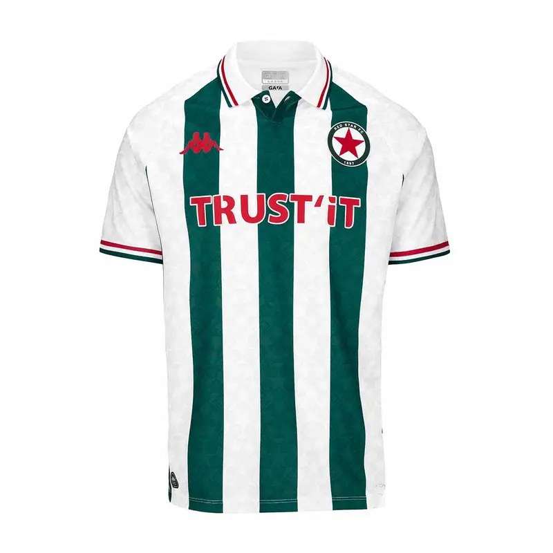 Maillot Heritage Kombat Le Rayé Red Star FC 24/25 Blanc Enfant