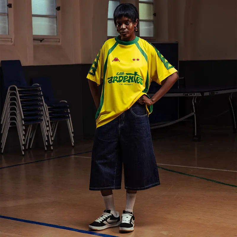 Maillot Kala Les Ardentes X Kappa Jaune Unisexe