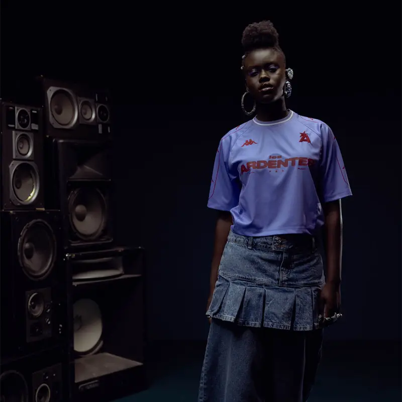 Maillot Karla Les Ardentes X Kappa Violet Femme