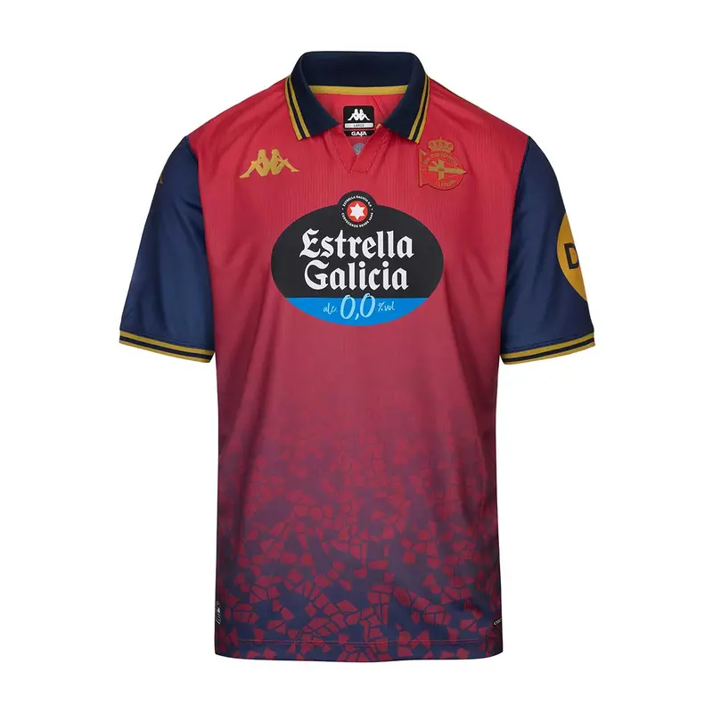 Maillot Kombat Away Deportivo 25/26 Rouge Enfant
