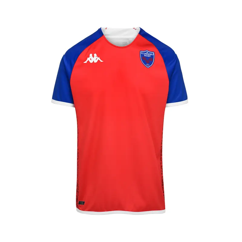 Maillot Kombat Away FC Grenoble Rugby 22/23 Rouge Enfant