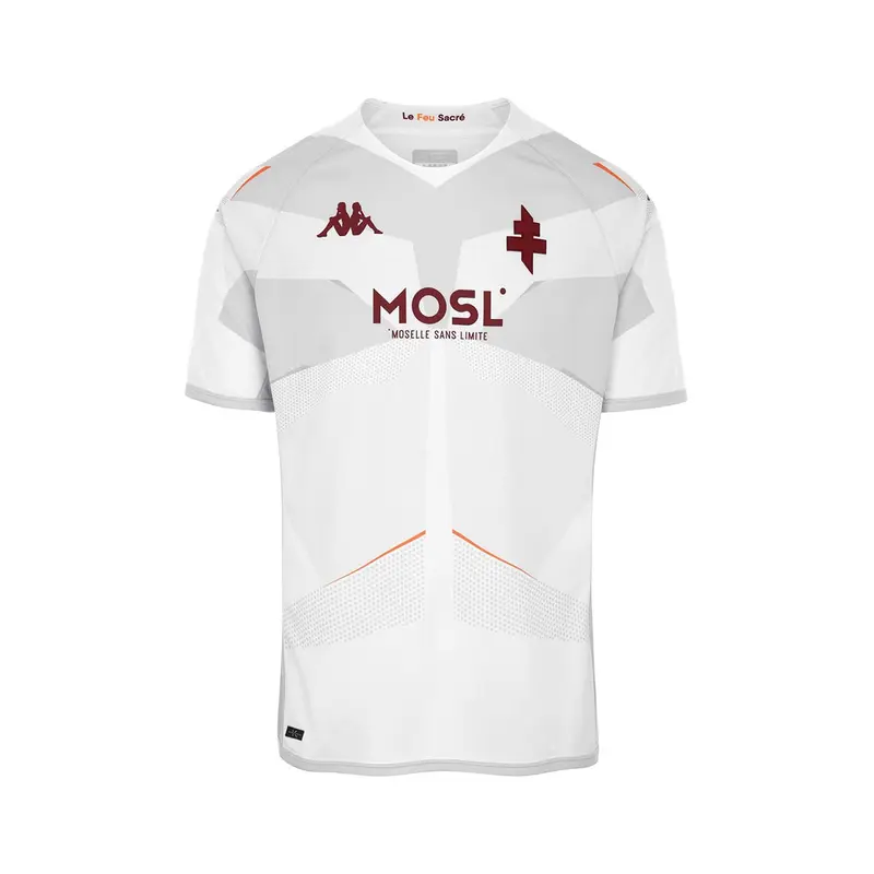 Maillot Kombat Away FC Metz 22/23 Blanc Enfant