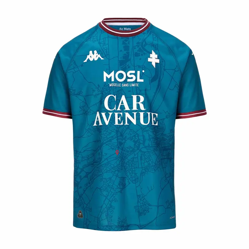Maillot Kombat Away FC Metz 24/25 Bleu Enfant