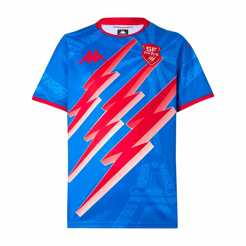 Maillot Kombat Away Stade Francais Paris 25/26 Bleu Homme