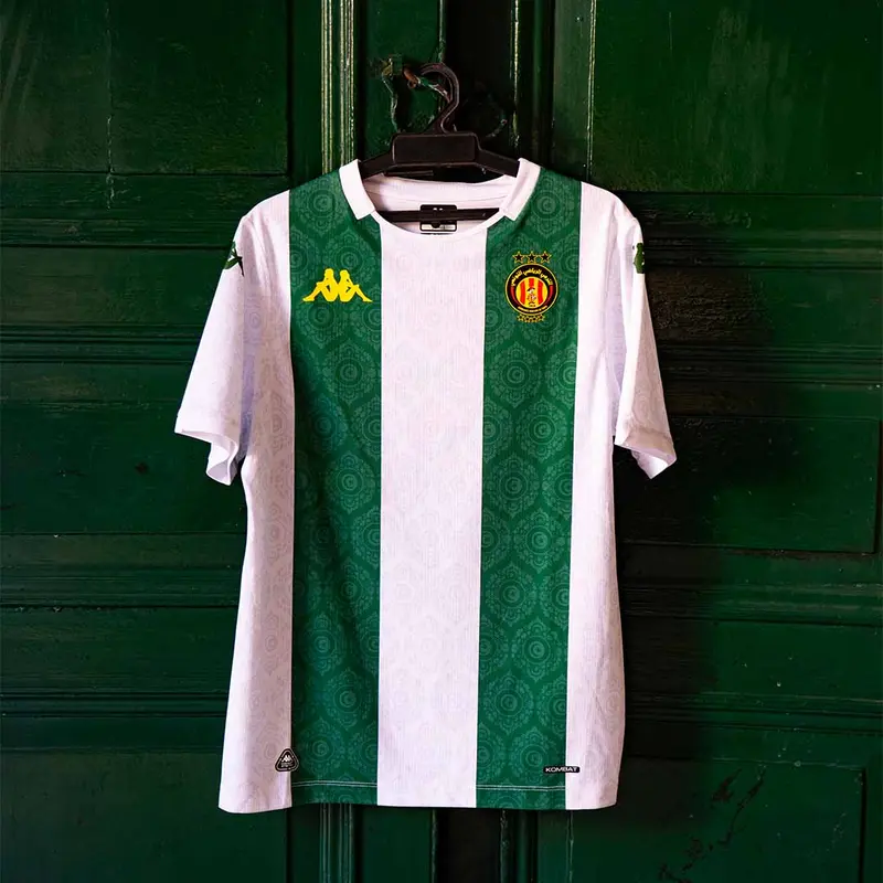 Maillot Kombat Away WC Espérance Tunis 25/26 Blanc Homme