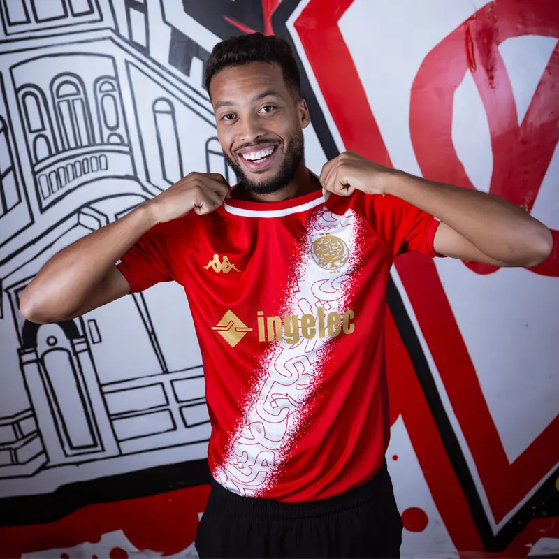 Maillot Kombat Away Wydad AC 25/26 Rouge Homme