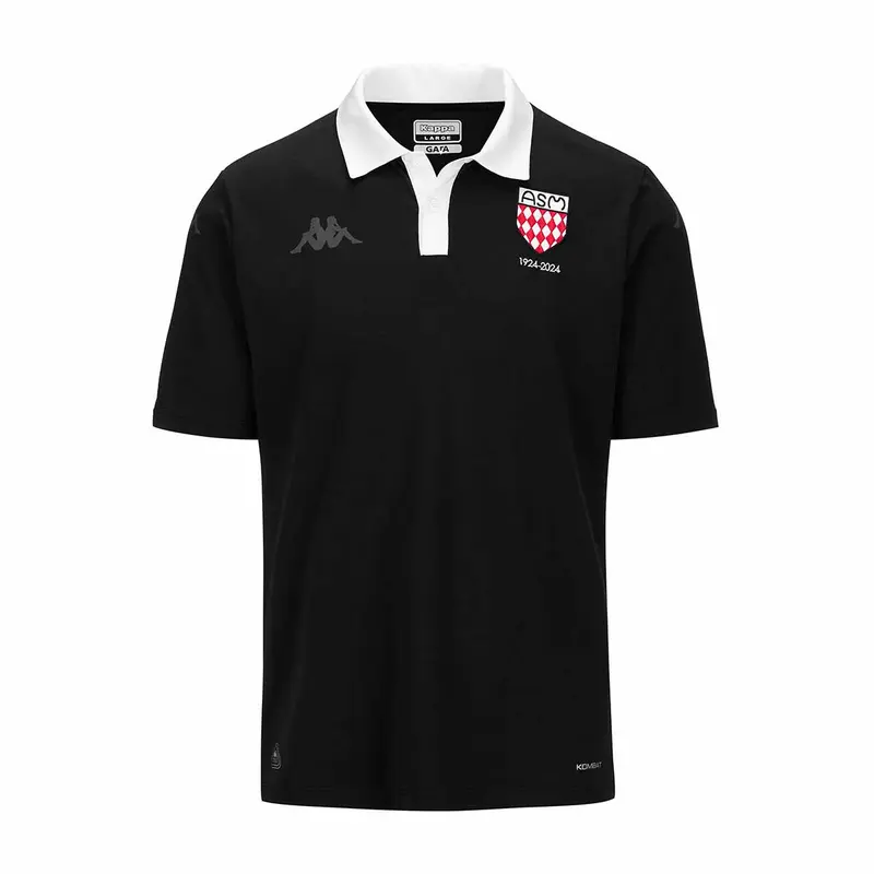 Maillot Kombat Fourth 100 ans AS Monaco 24/25 Noir Homme