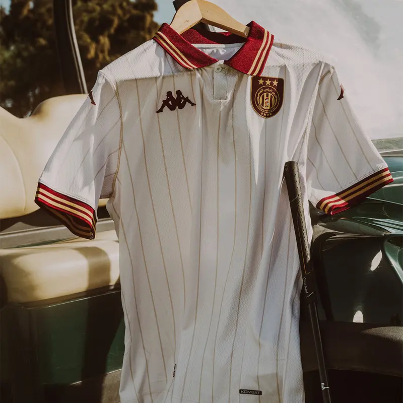 Maillot Kombat Fourth Espérance Tunis 25/26 Beige Homme