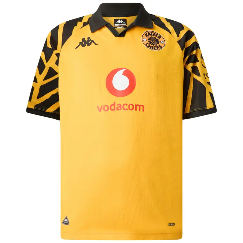 Maillot Kombat Home Kaizer Chiefs 25/26 Jaune Homme