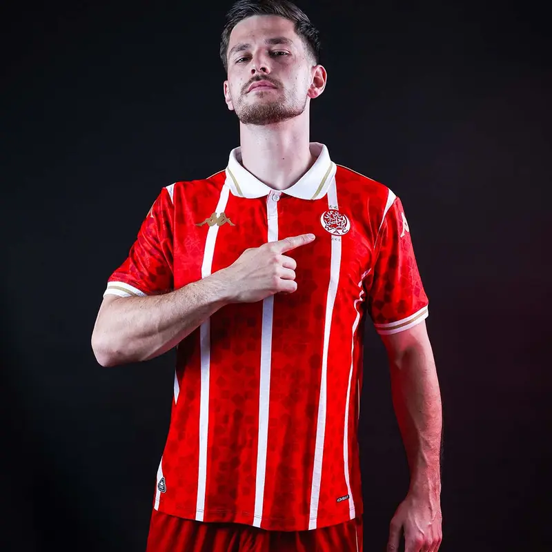 Maillot Kombat Home WC Wydad AC 25/26 Rouge Homme