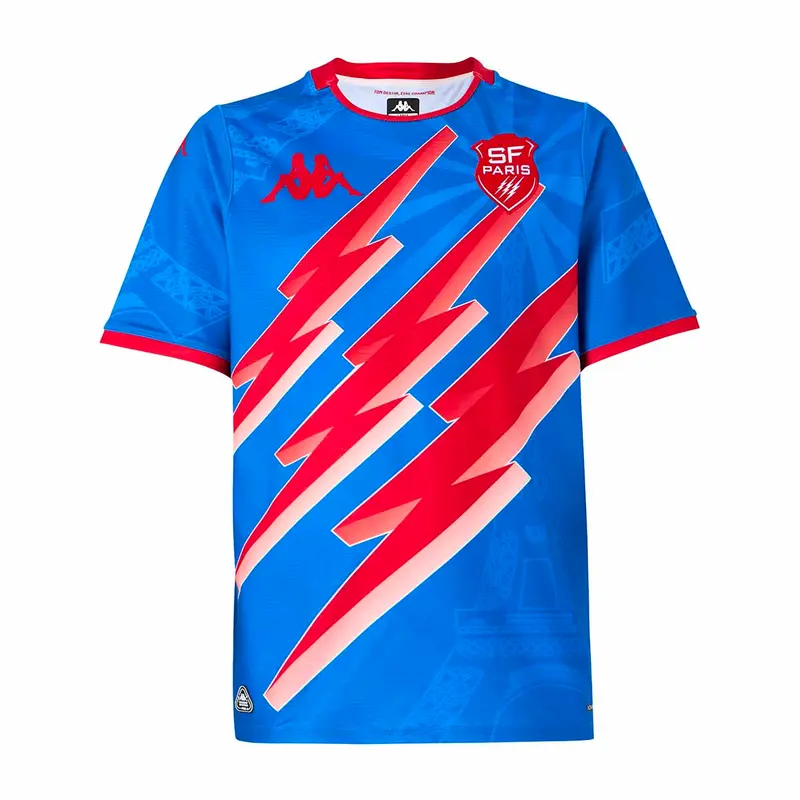 Maillot Kombat Pro Away Stade Francais Paris 25/26 Bleu Homme