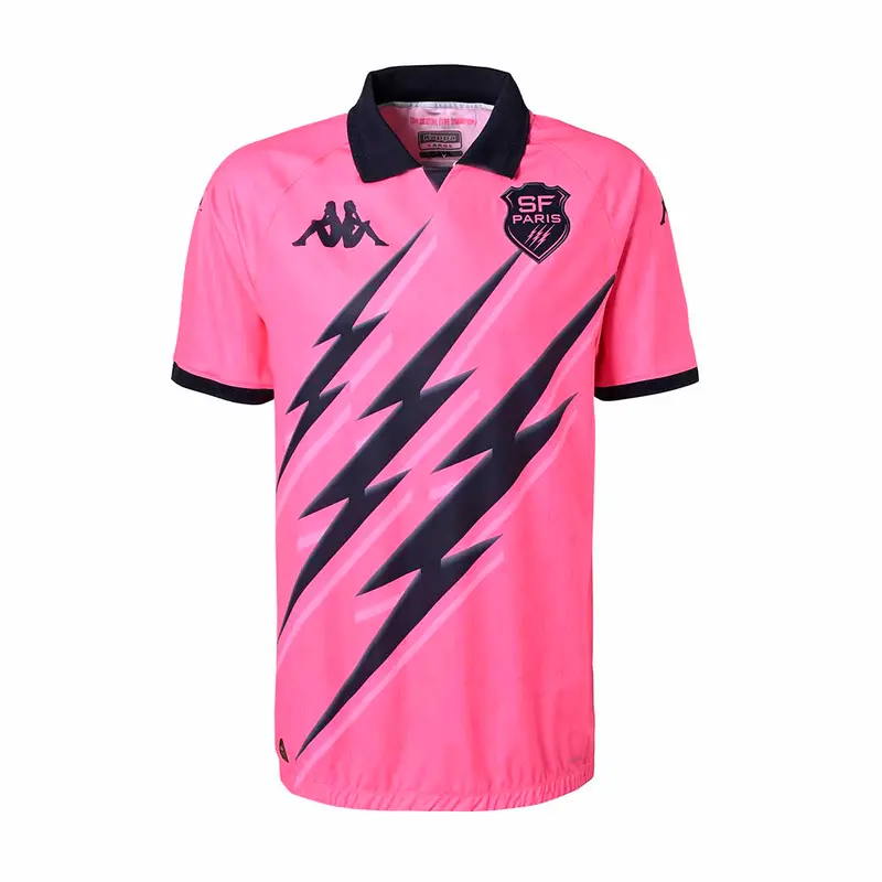 Maillot Kombat Pro Home Stade Francais Paris 24/25 Rose Homme