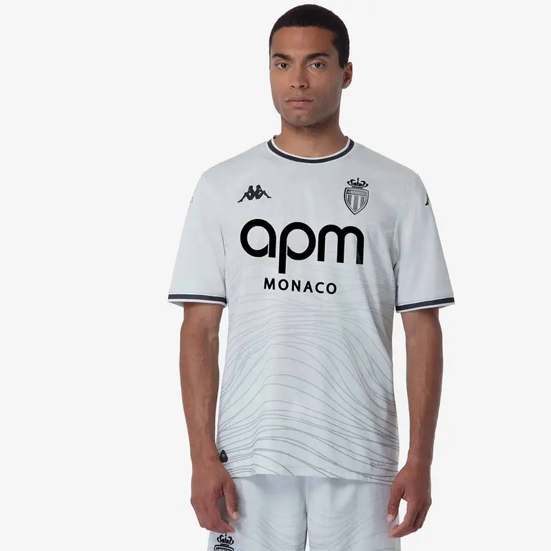 Maillot Kombat Third AS Monaco 24/25 Gris Homme