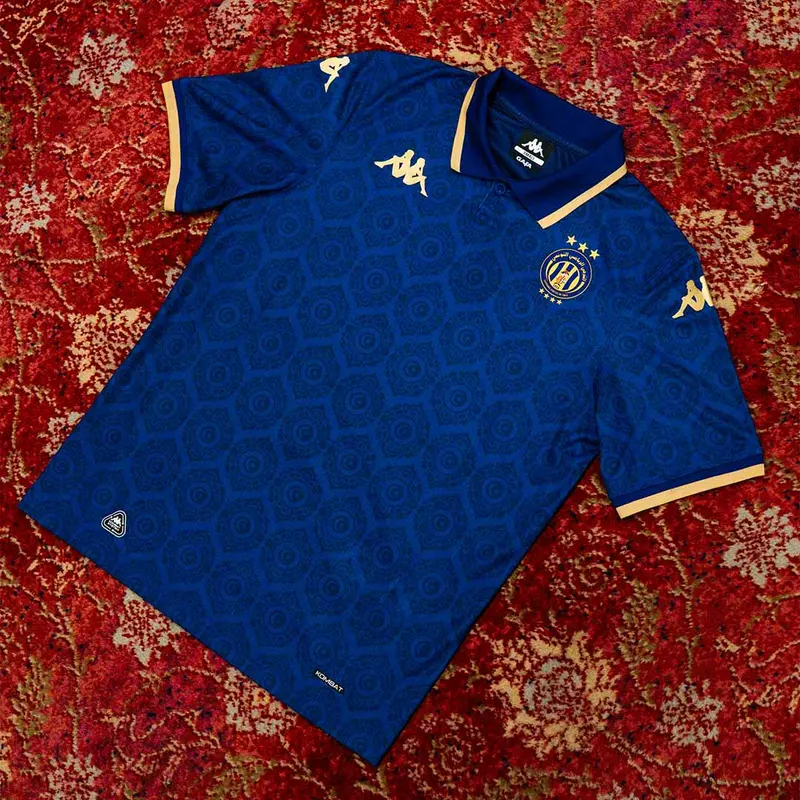 Maillot Kombat Third WC Espérance Tunis 25/26 Bleu Homme