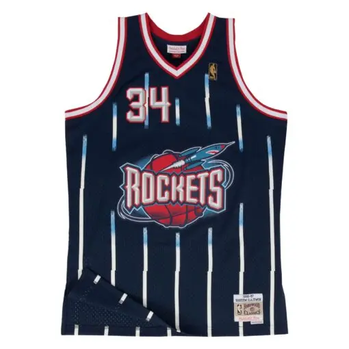 MAILLOT MITCHELL & NESS RETRO HAKEEM OLAJUWON 96-97