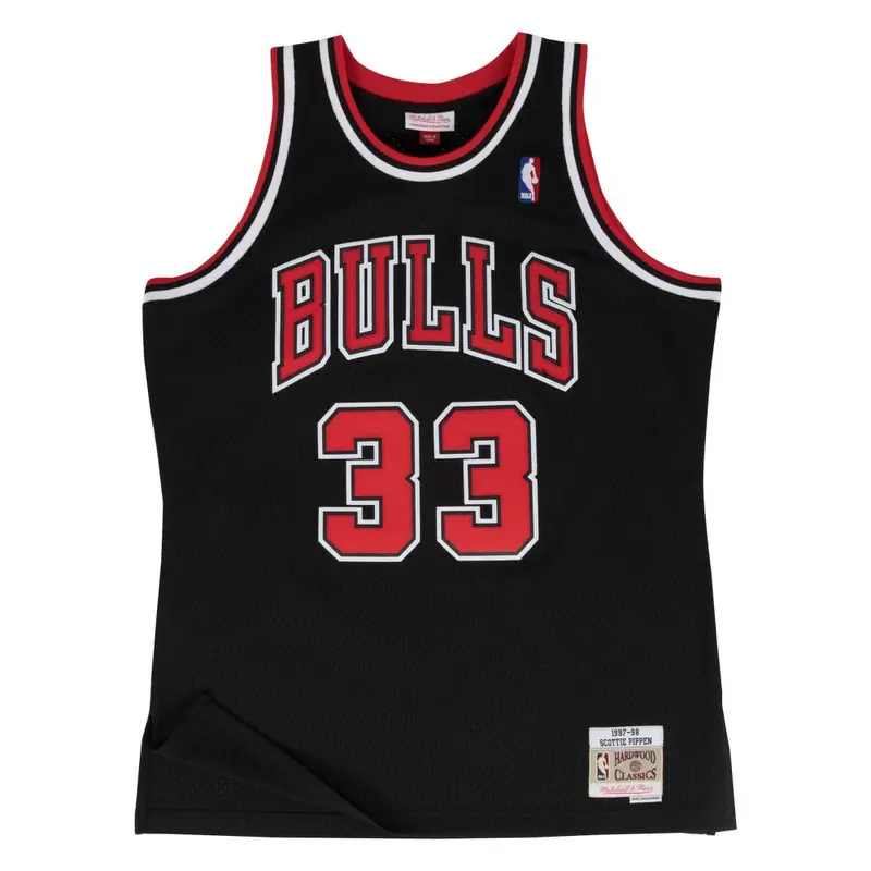 MAILLOT MITCHELL & NESS RETRO SCOTTIE PIPPEN Finals - Black
