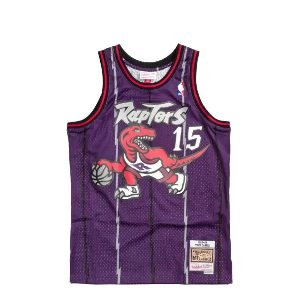 MAILLOT MITCHELL & NESS RETRO TORONTO RAPTORS VINCE CARTER #15