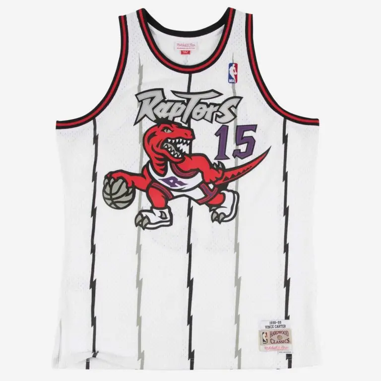 Maillot Mitchell & Ness Rétro Vince Carter 1998-1999 White