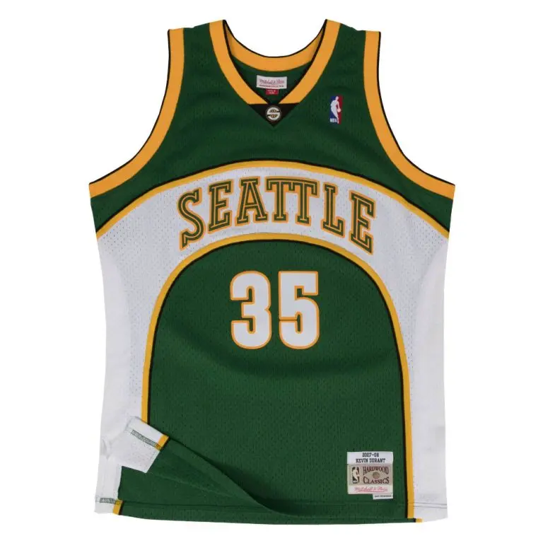 Maillot NBA Kevin Durant Seattle Supersonics 2007-08 Mitchell&Ness