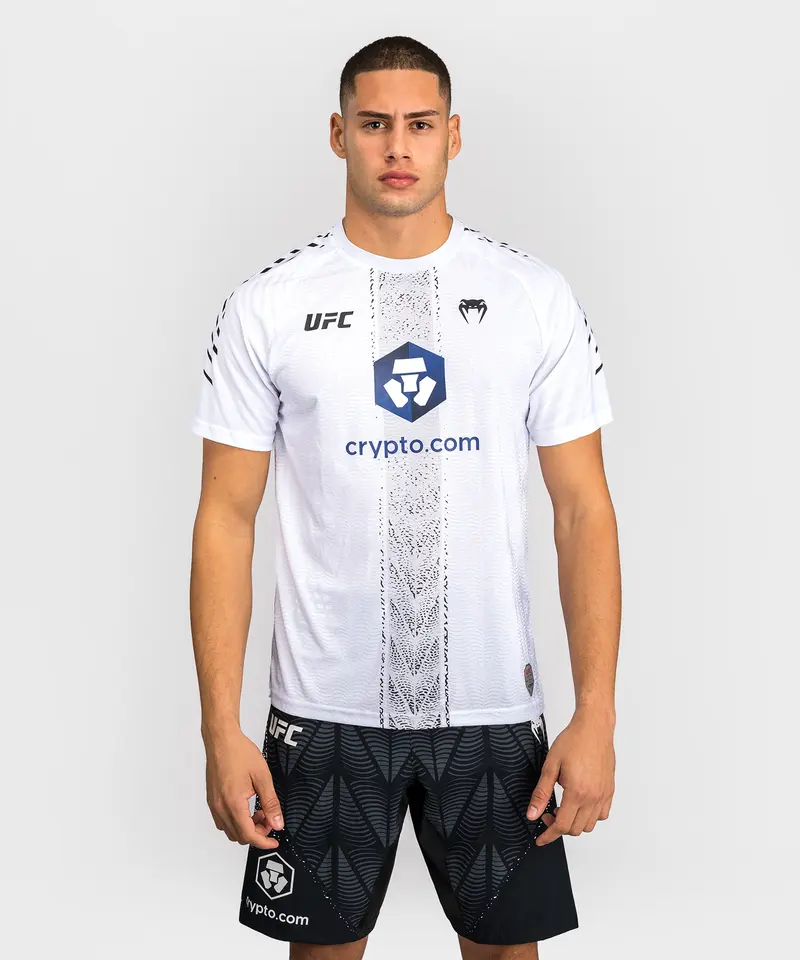 Maillot Officiel Walkout Homme UFC Zenith by Venum Authentic Fight Night - Blanc