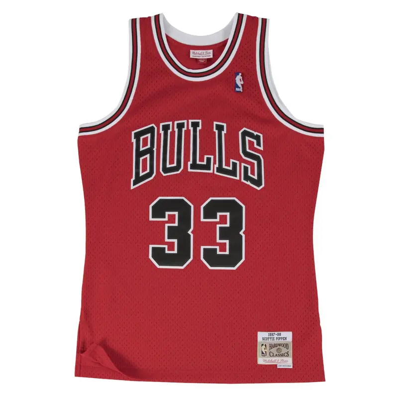 Maillot Rétro Mitchell & Ness NBA Scottie Pippen 1998 Red