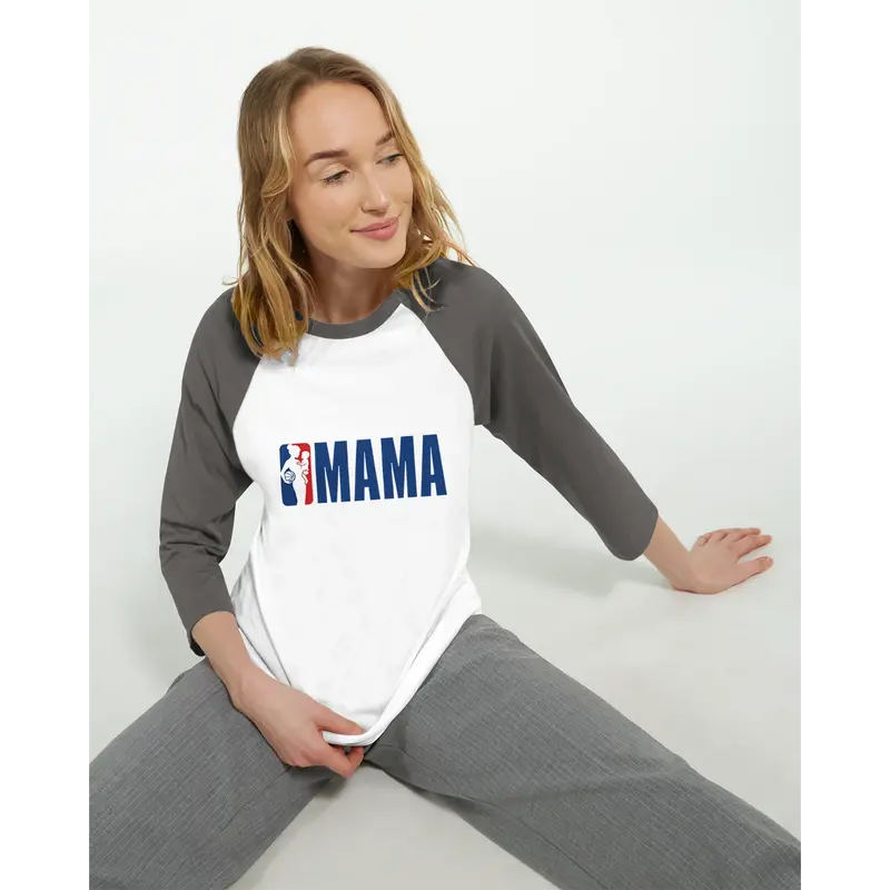 MAMA x Fête des Mères – T-shirt Raglan Unisexe Manches 3/4