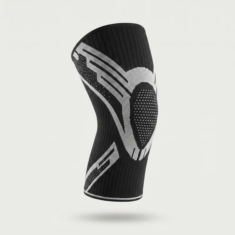 Manchon de Genou Compression à Ressorts Latéraux