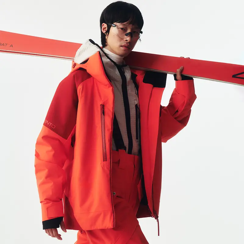 Manteau 6Cento 602C Orange Homme
