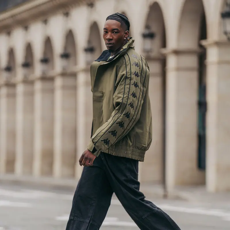 Manteau 6Cento 678H 222 Banda Vert Homme