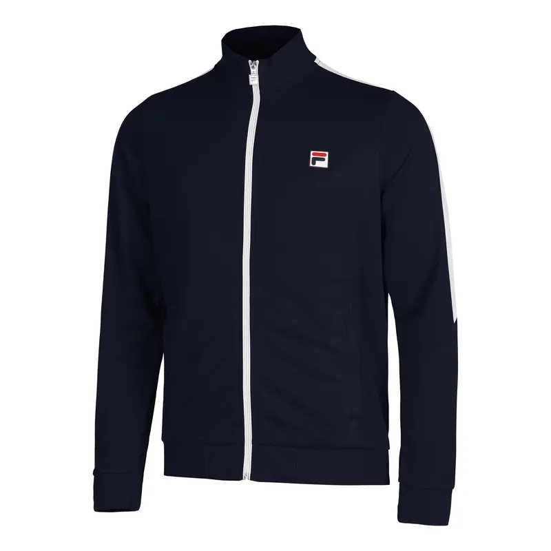 Manuel Veste De Survêtement Hommes-Bleu Foncé,Blanc
