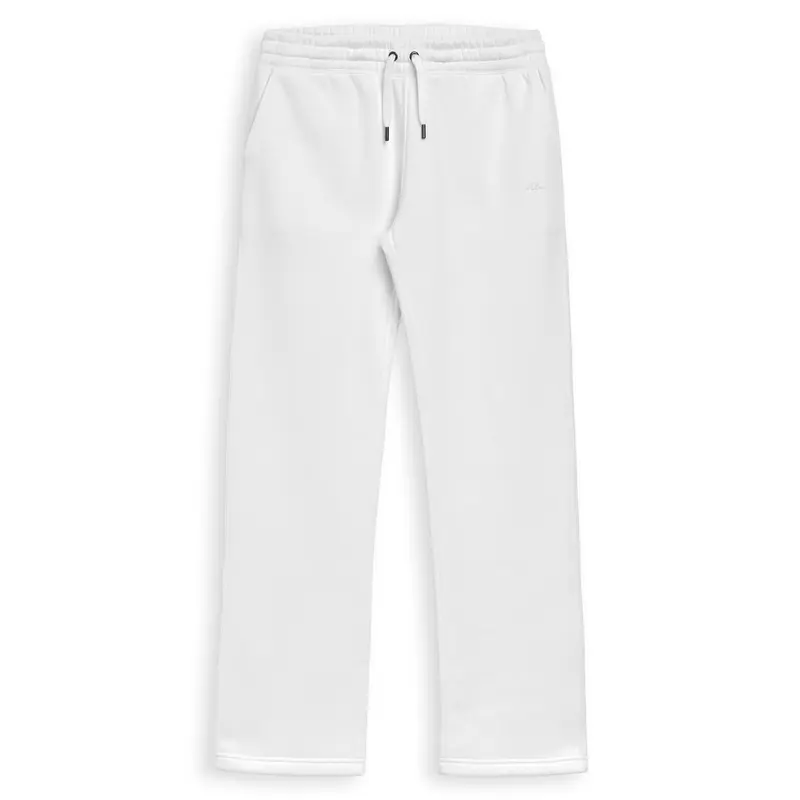 MARITAS BRUSHED - Pants - Sport Trousers - Woman - White Cloud